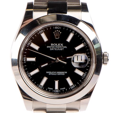 rolex mens stainless steel oyster datejust watch|2022 Rolex Datejust 41mm.